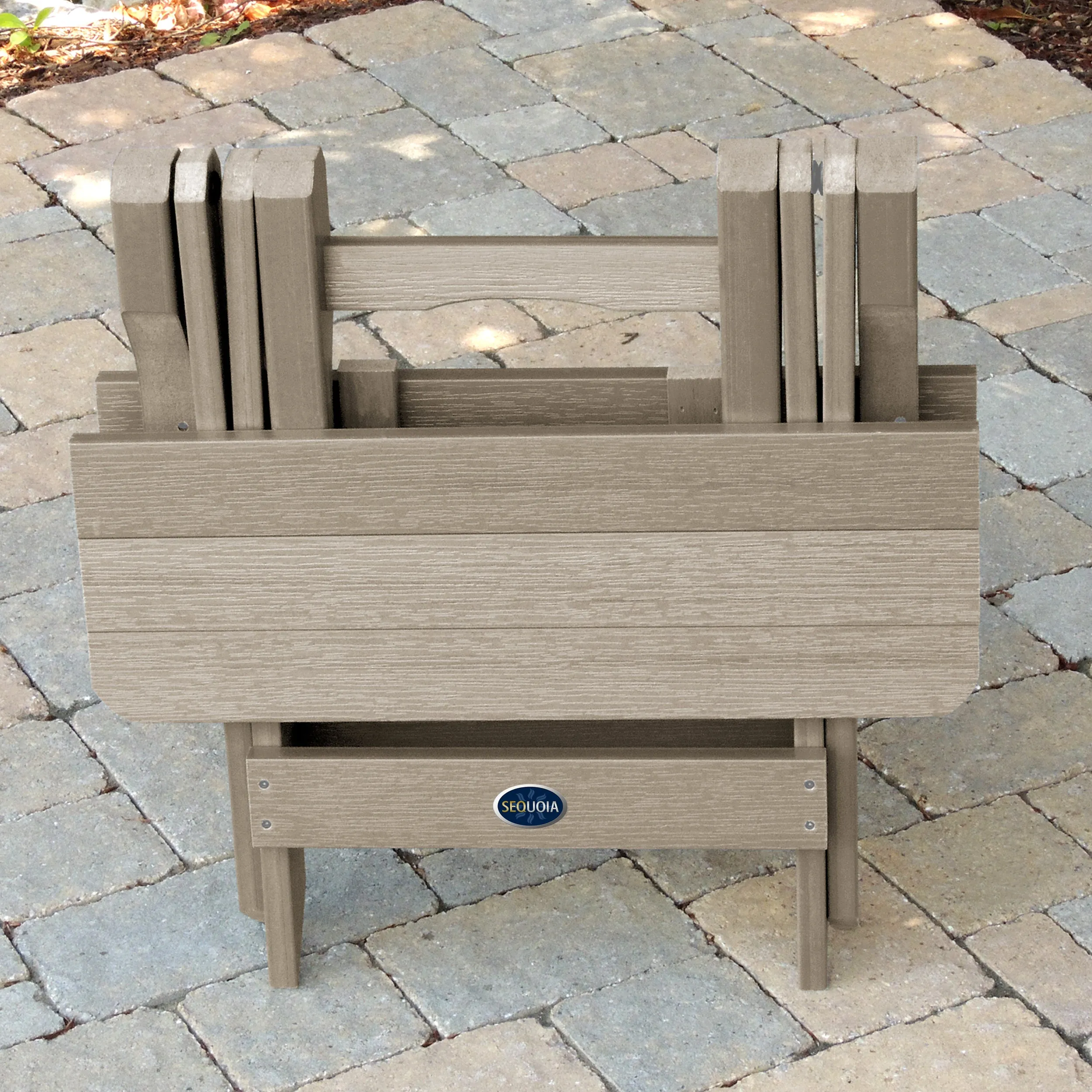 Sequoia Professional Folding Adirondack Side Table
