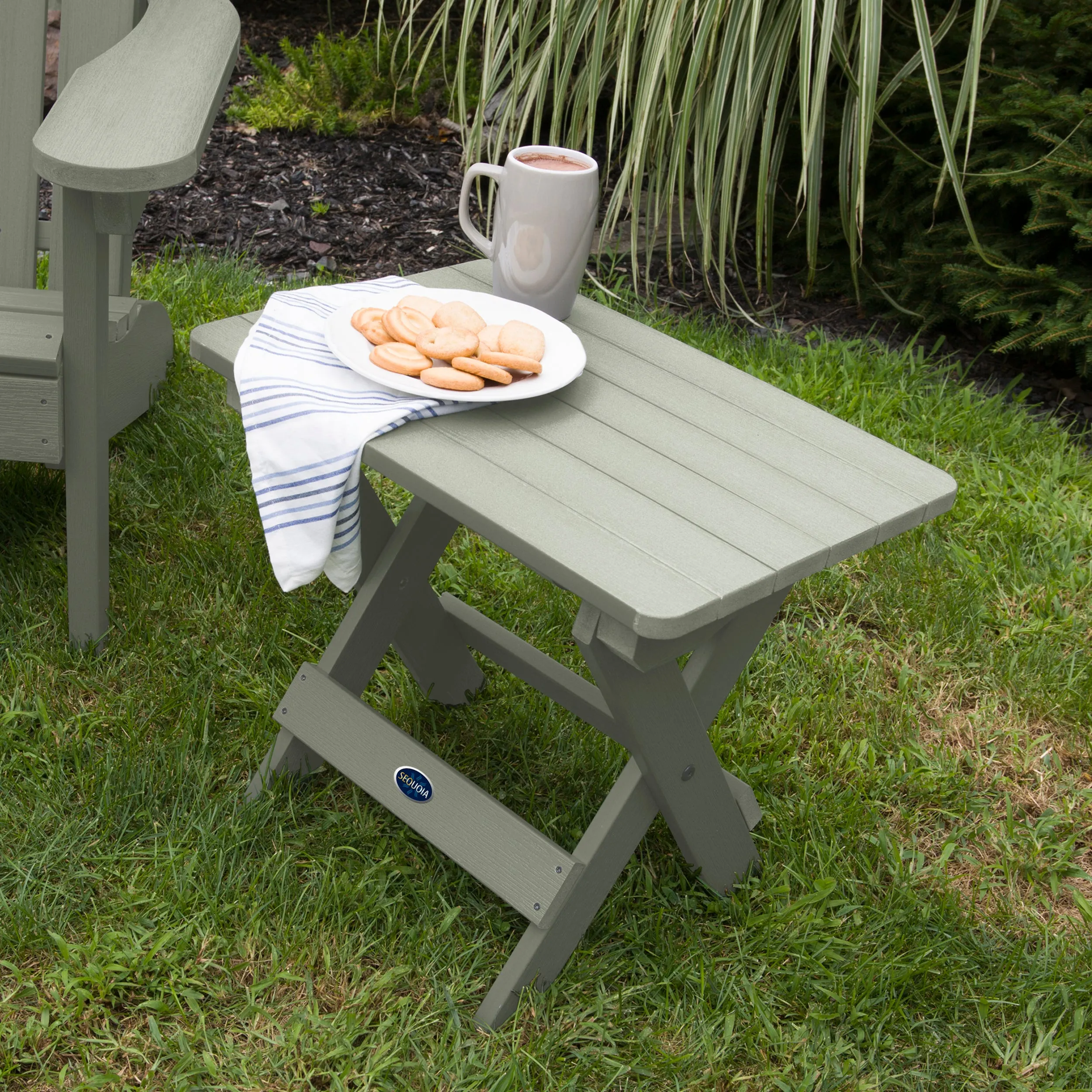 Sequoia Professional Folding Adirondack Side Table