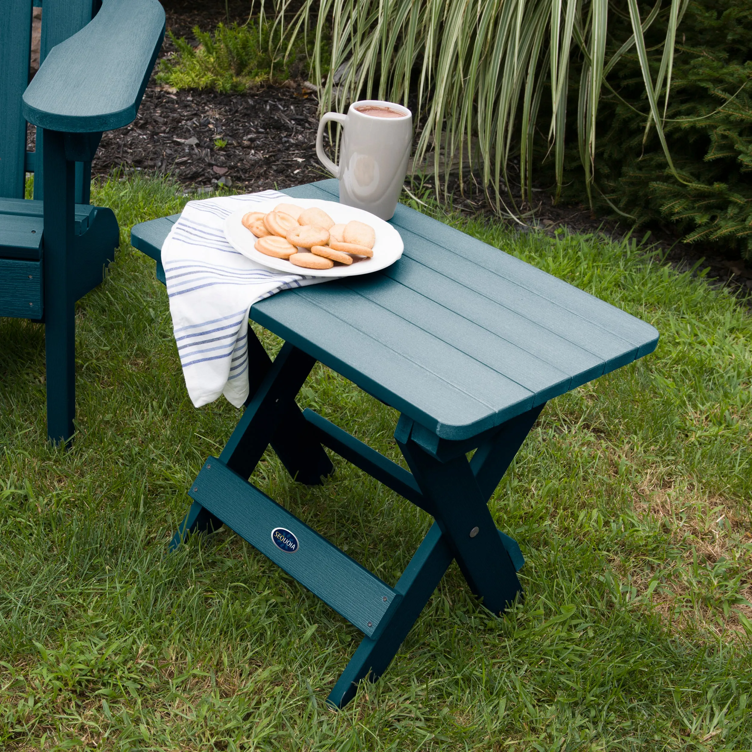 Sequoia Professional Folding Adirondack Side Table