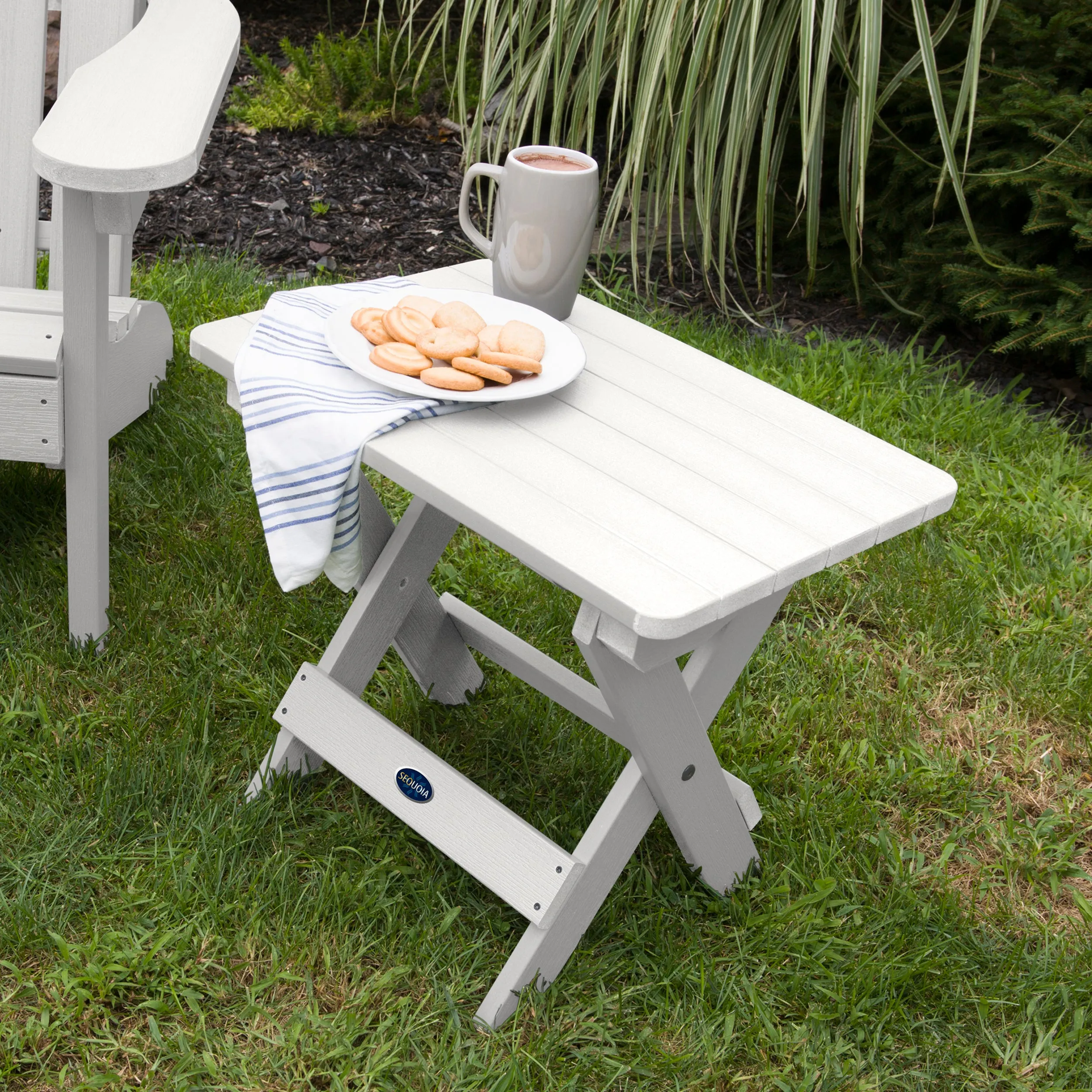 Sequoia Professional Folding Adirondack Side Table
