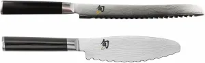 Shün Classic 2-Piece Knife Set, 9-inch Bread Knife and 6-inch Ultimate Utility Knife