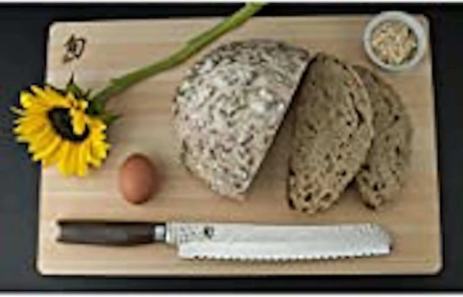 Shun Premier 8 Piece Professional Block Set, Features 6 Shun Premier Knives, Honing Steel and 11-Slot Bamboo Knife Block, Handcrafted Japanese Knife Set, Pakkawood Handles