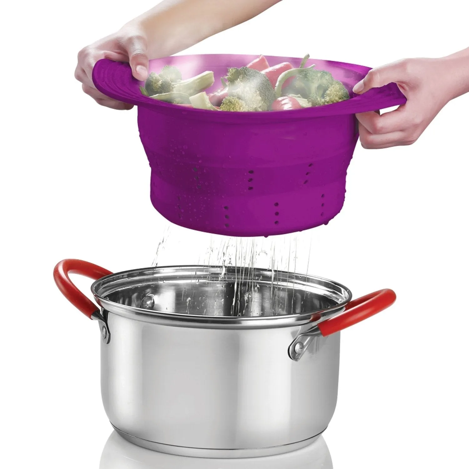 Silicone Collapsible Colander