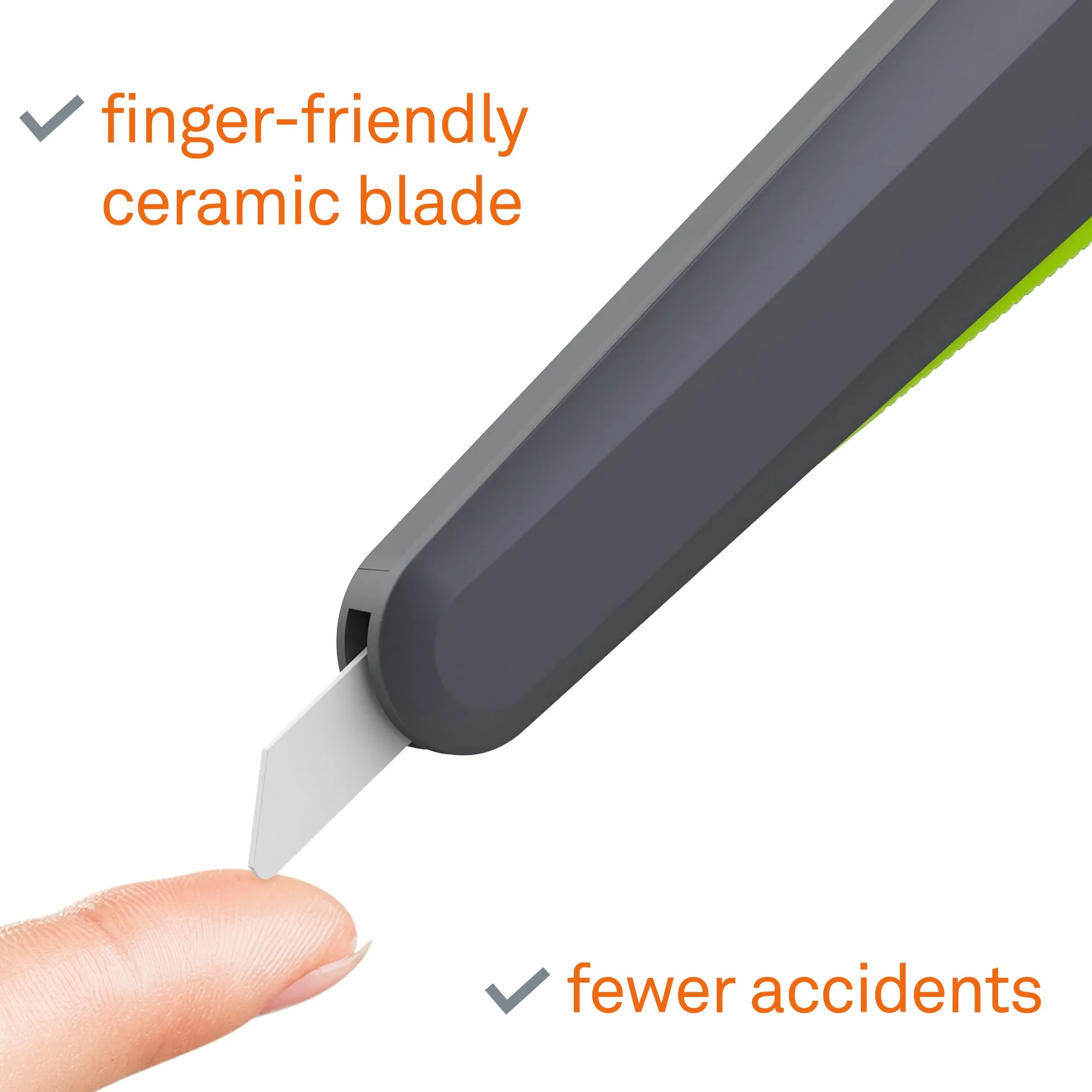 Slice Auto-Retractable Squeeze-Trigger Utility Knife