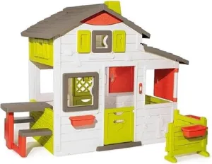 Smoby - Neo Friends House - Children's Garden Shed - Customisable with Smoby Accessories - Bell Included - 810203