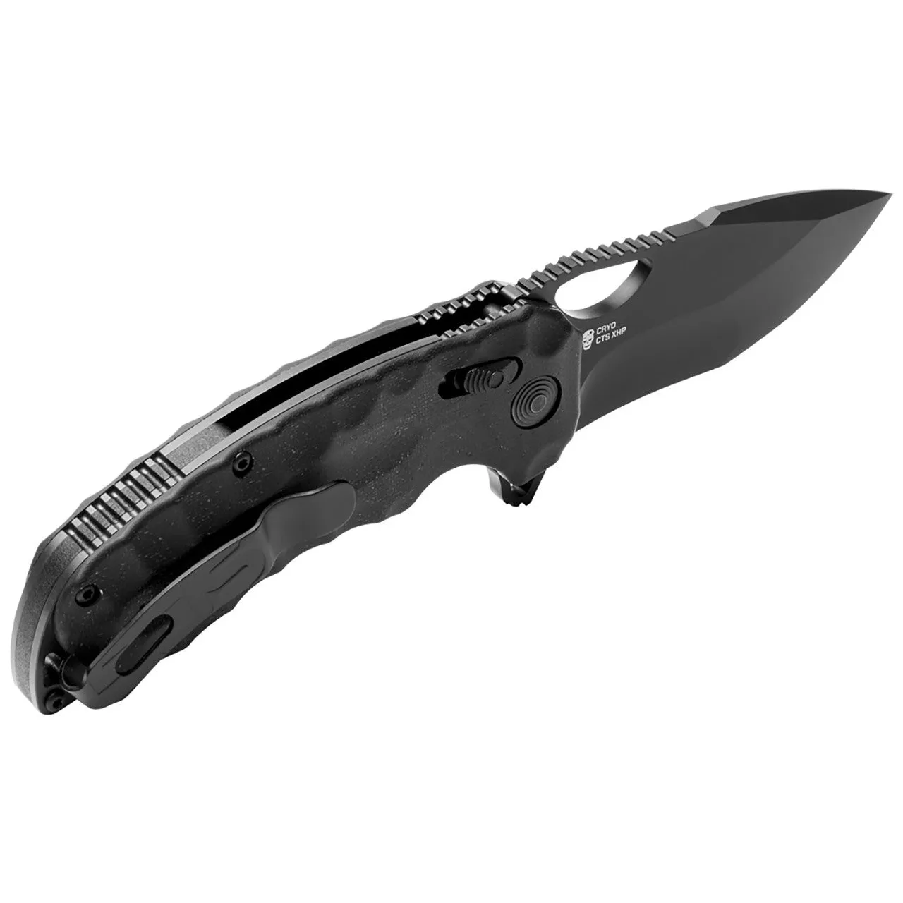 SOG Kiki XR Quick-Opening Folding Pocket Knife with Linen Micarta Handle
