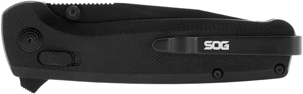 SOG Terminus XR G10 Daily Carry Rugged EDC Ambidextrous Pocket Folding Knives | G10 Handle | Wear-Resistant D2 Steel Blade