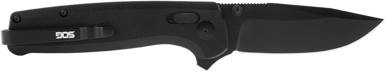 SOG Terminus XR G10 Daily Carry Rugged EDC Ambidextrous Pocket Folding Knives | G10 Handle | Wear-Resistant D2 Steel Blade
