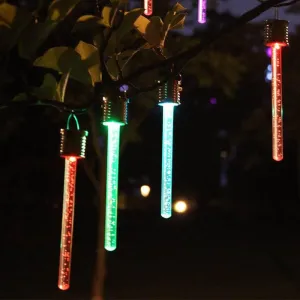 Solar Acrylic Outdoor Light - Decorative Garden Lamp