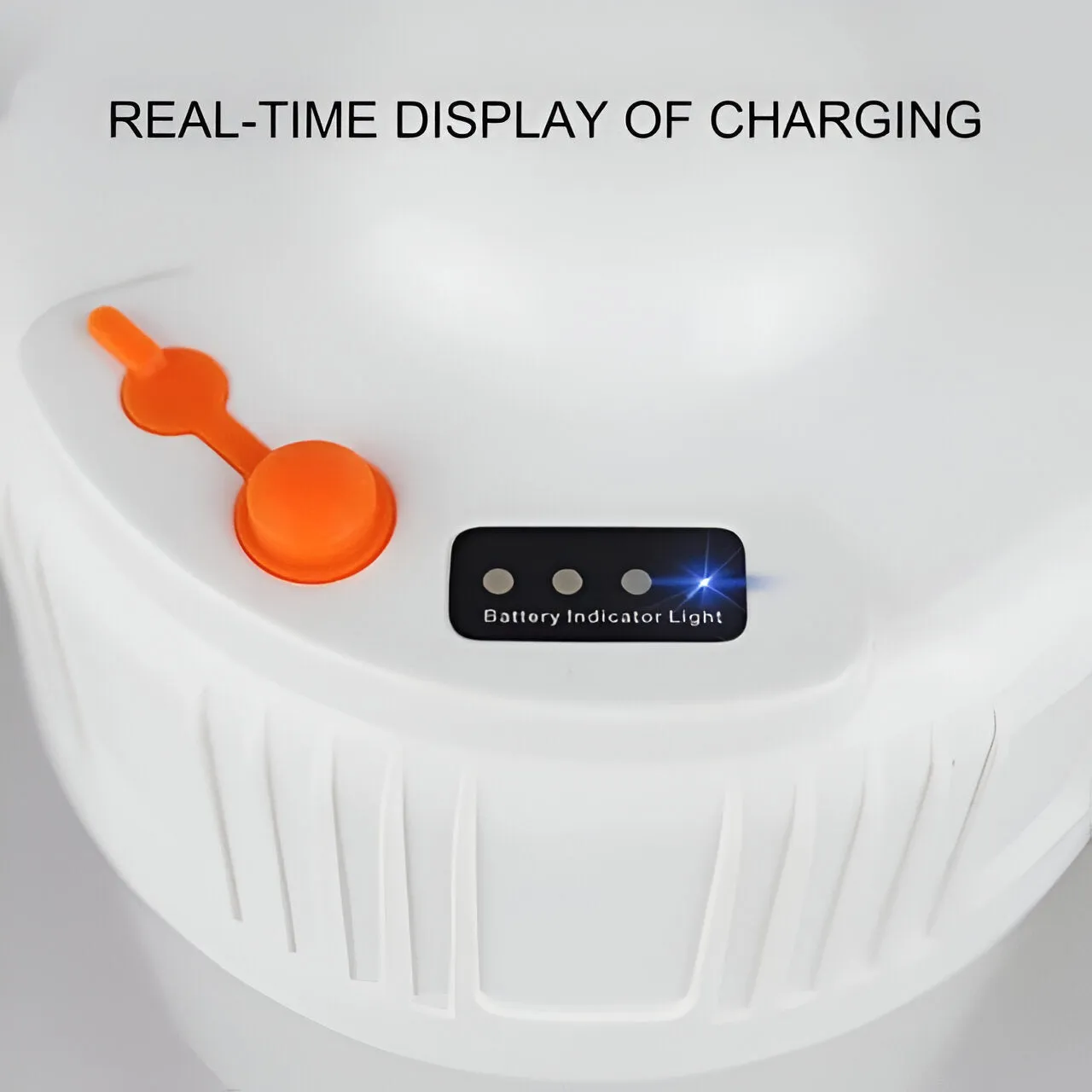 Solar Camping Lamp with battery indicator small