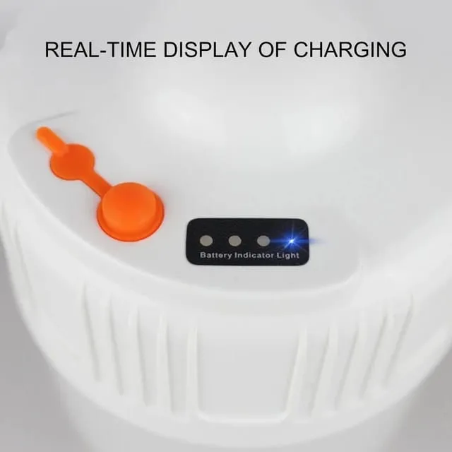 Solar Camping Lamp with battery indicator small