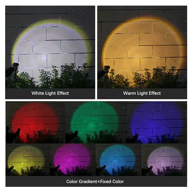 Solar Lawn Lamp 9 LED, Adjustable Outdoor IP65 Waterproof Garden Courtyard Street Spotlight, 1-2pcs