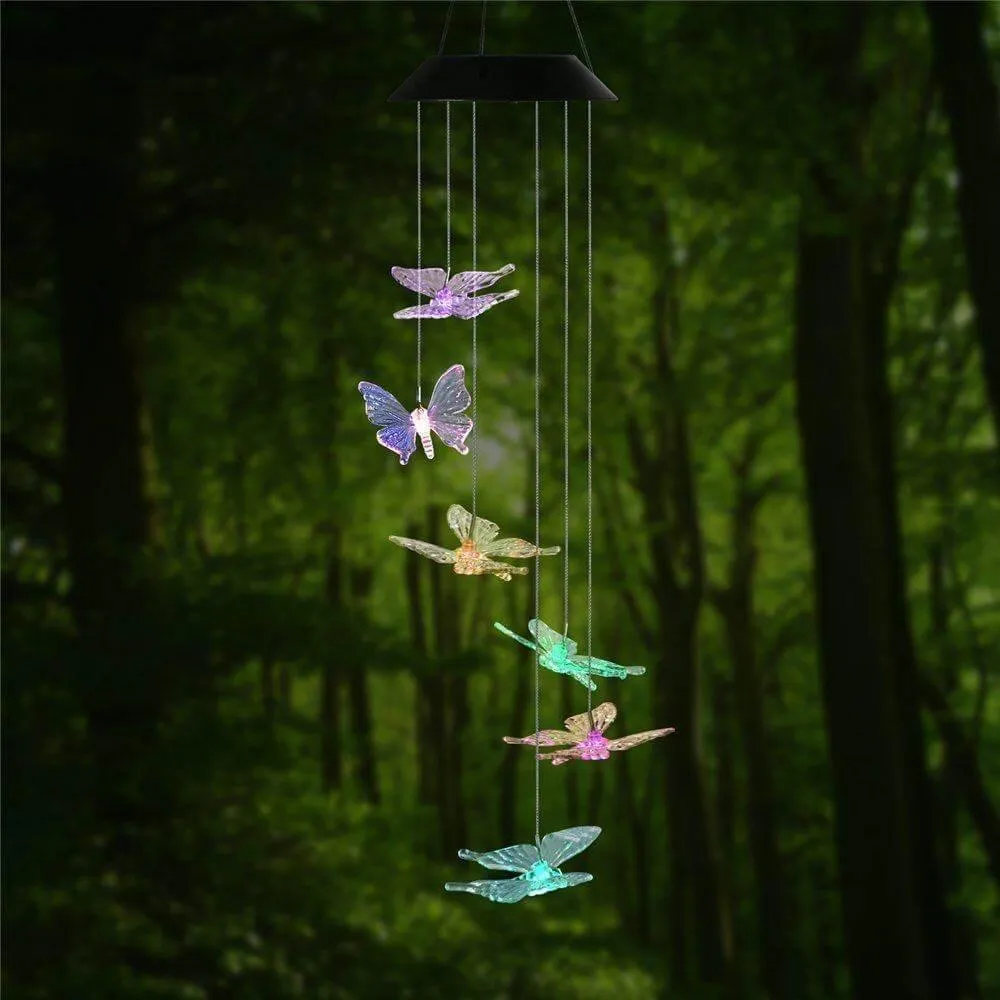 Solar LED Hummingbird Garden Lamp - Outdoor Decorative Light