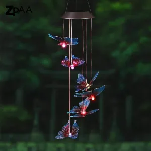 Solar LED Hummingbird Garden Lamp - Outdoor Decorative Light