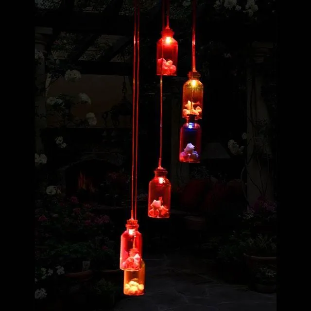 Solar LED Hummingbird Garden Lamp - Outdoor Decorative Light
