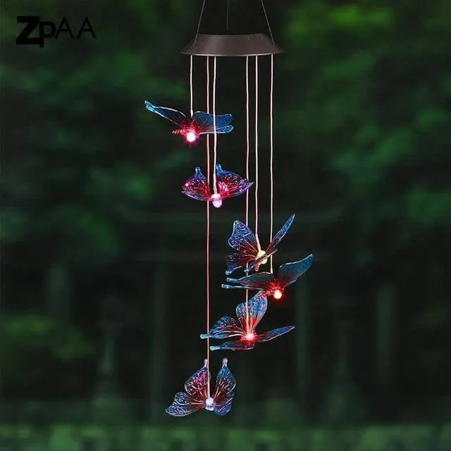 Solar LED Hummingbird Garden Lamp - Outdoor Decorative Light
