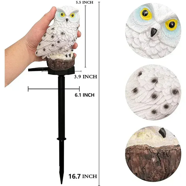 Solar Owl Lamp – Add Enchantment and Warmth to Your Garden