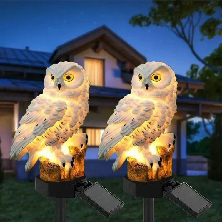 Solar Owl Lamp – Add Enchantment and Warmth to Your Garden