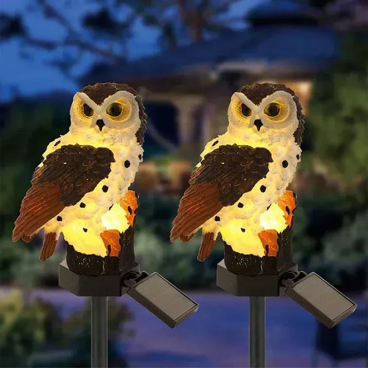 Solar Owl Lamp – Add Enchantment and Warmth to Your Garden