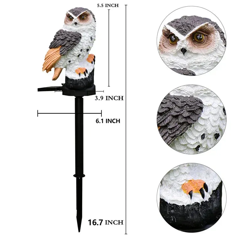 Solar Owl Lamp – Add Enchantment and Warmth to Your Garden