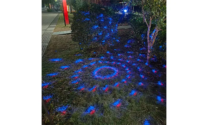 Solar Powered Lawn Lamp