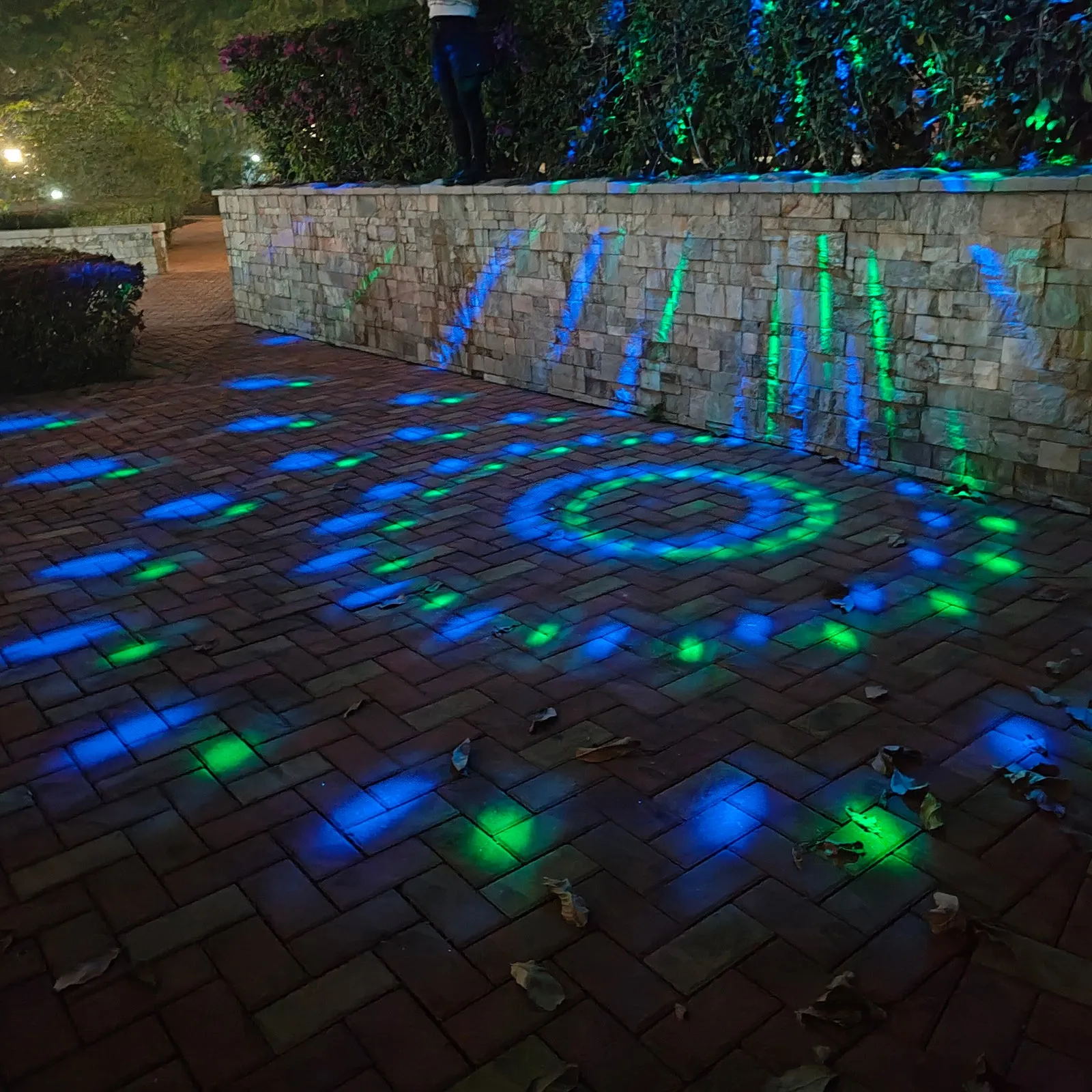 Solar Powered Lawn Lamp
