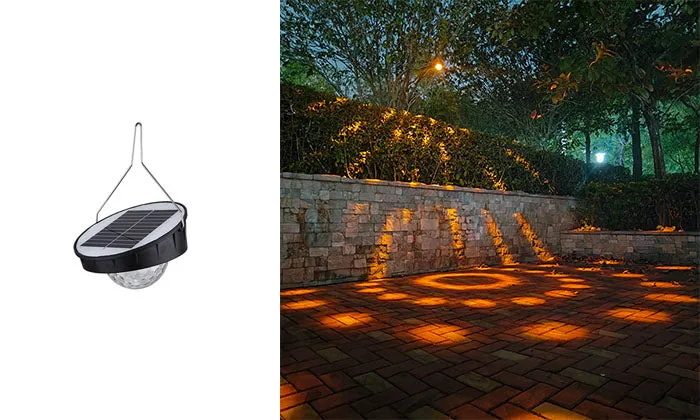 Solar Powered Lawn Lamp