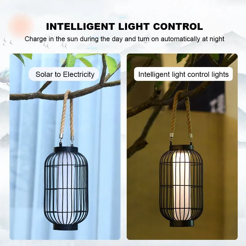 Solar Powered Outdoor Floor Lamp