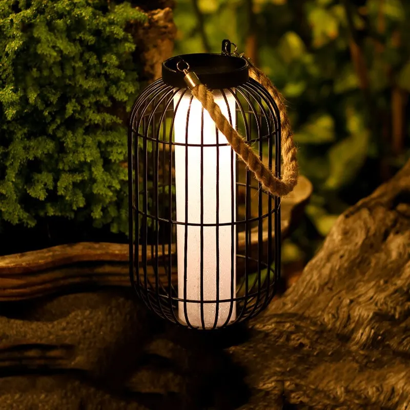 Solar Powered Outdoor Floor Lamp