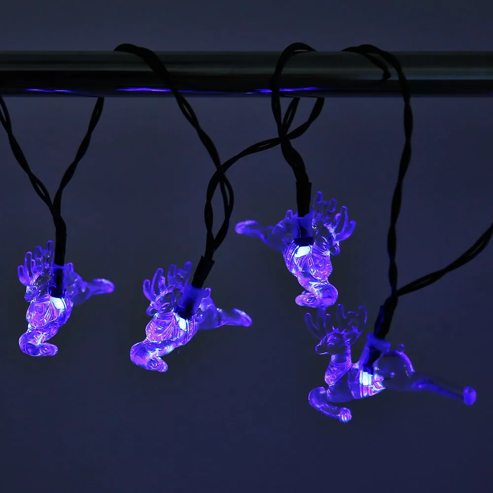Solar Powered Waterproof 20 LEDs Fawn