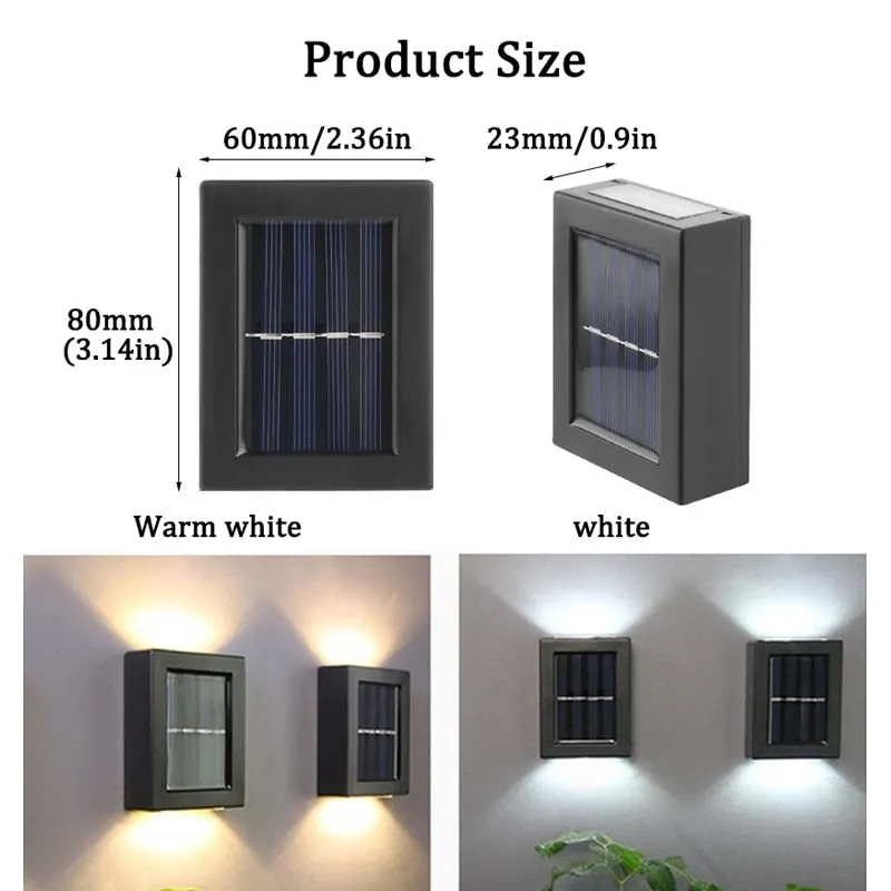 Solar Wall Lamps LED Outdoor