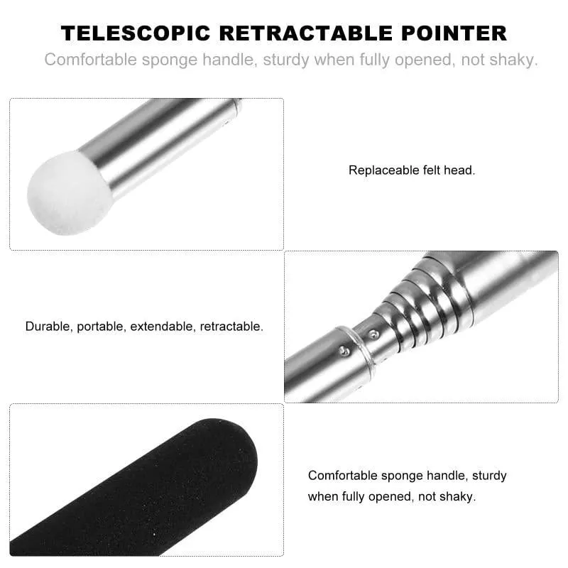 Sotti: Expandable Telescopic Self-Defense Stick with Durable Stainless Steel Build & Non-Slip Grip for Safety & Training