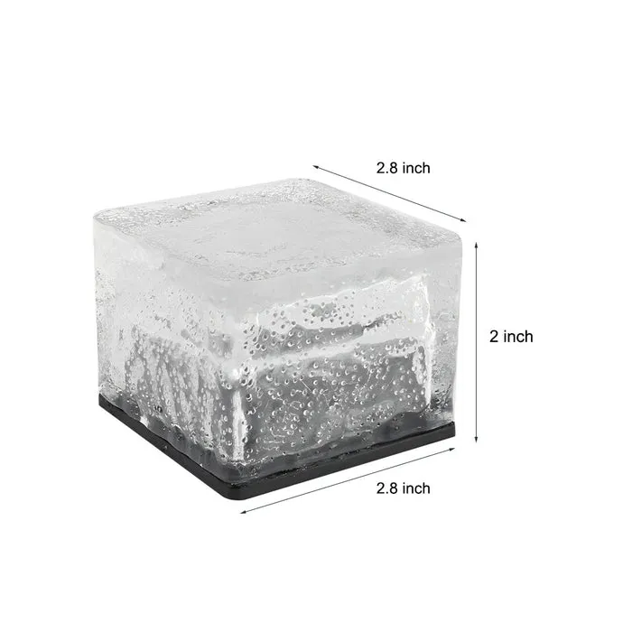 Square Solar Lamp – Solar-Powered LED Light for Pathways, Gardens, and Patios