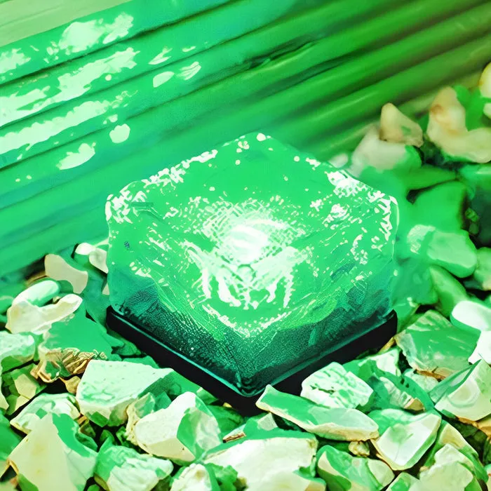 Square Solar Lamp – Solar-Powered LED Light for Pathways, Gardens, and Patios