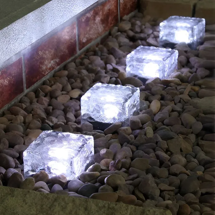 Square Solar Lamp – Solar-Powered LED Light for Pathways, Gardens, and Patios