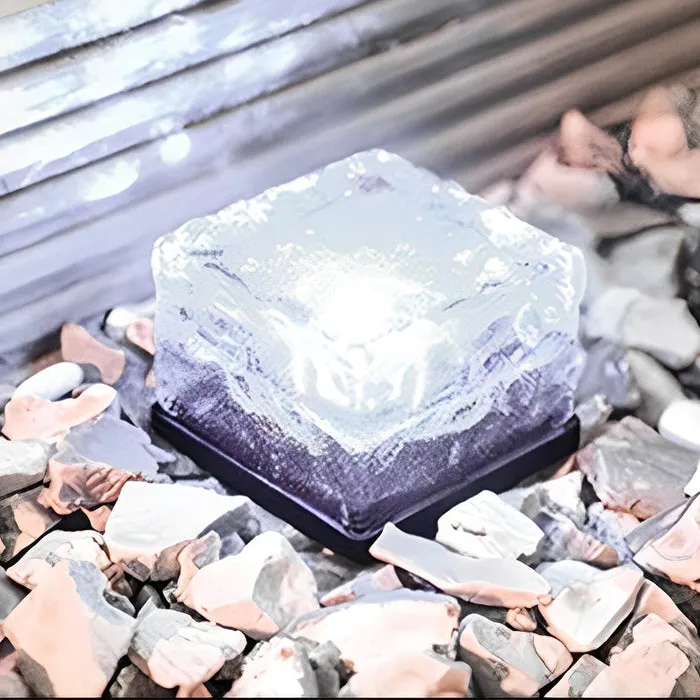 Square Solar Lamp – Solar-Powered LED Light for Pathways, Gardens, and Patios