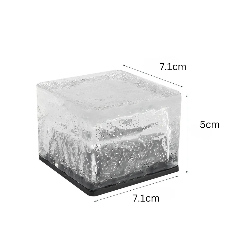 Square Solar Lamp – Solar-Powered LED Light for Pathways, Gardens, and Patios