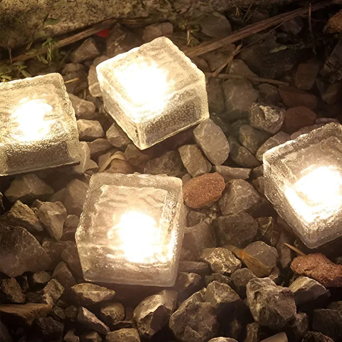 Square Solar Lamp – Solar-Powered LED Light for Pathways, Gardens, and Patios