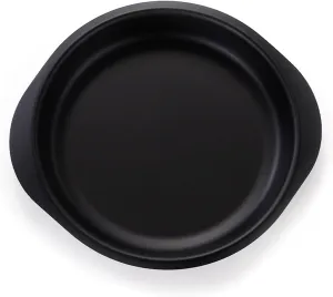 Stainless Steel Plate Fruit Plate Non-Stick Plate Camping Stainless Steel Plate Stainless Steel Plate Non-Stick Dinner Fruit Plate Pan Food Container for Outdoor Camping Hiking Backpacking