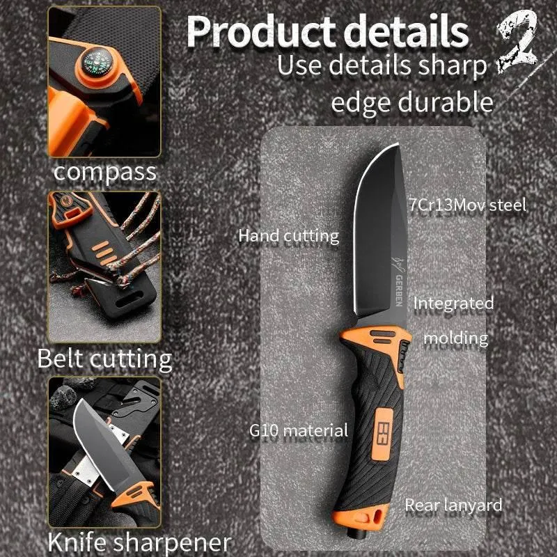 Stainless Steel Pocket Knife - EDC Utility Tool