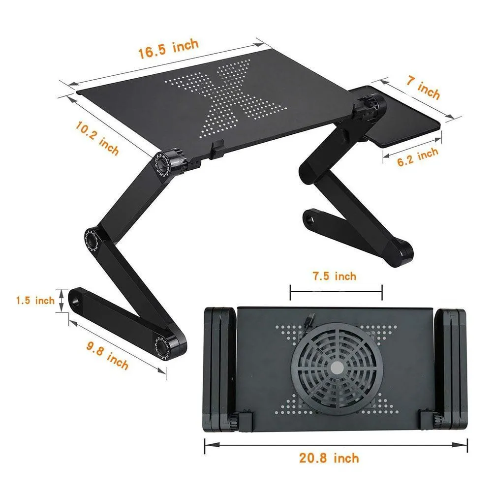 Stand Adjustable Laptop Fully equipped With Table Satisfaction guaranteed Folding Ergonomic Design