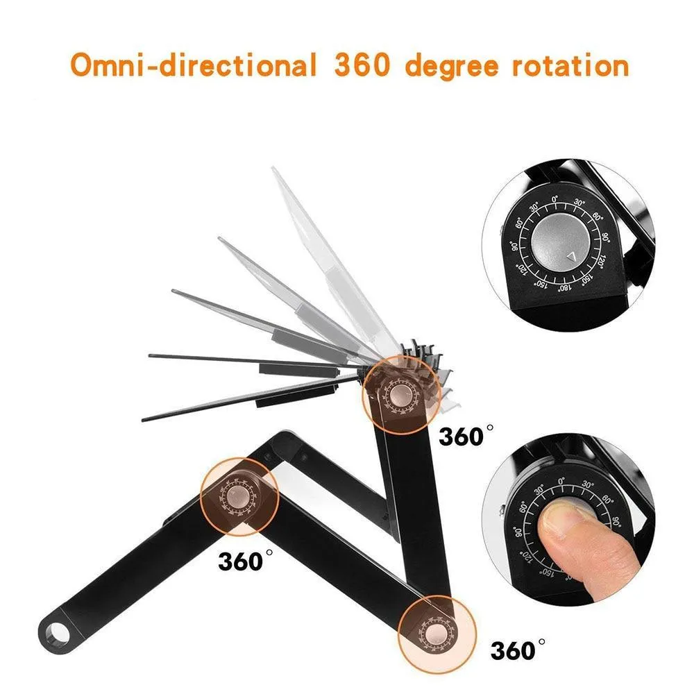 Stand Adjustable Laptop Fully equipped With Table Satisfaction guaranteed Folding Ergonomic Design