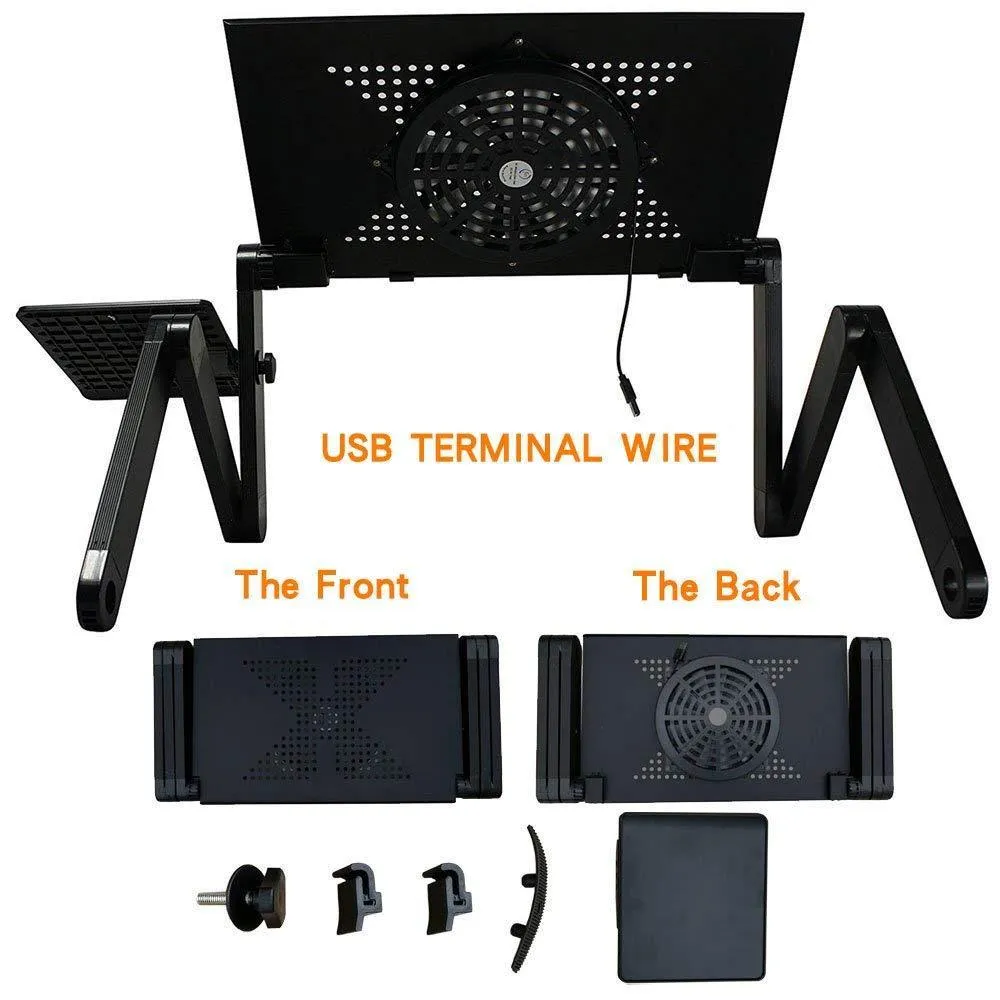 Stand Adjustable Laptop Fully equipped With Table Satisfaction guaranteed Folding Ergonomic Design