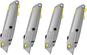 Stanley 10-499 QuickChange Retractable Blade Utility Knife (4-pack)