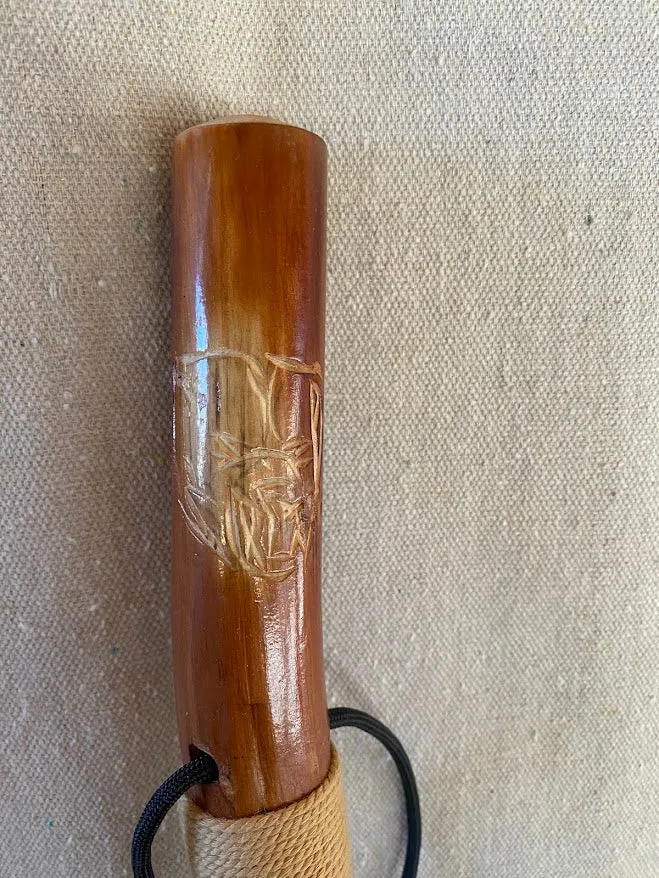 Stick 55" Pine Carved Proven track record Walking Unmatched variety