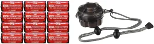 SureFire SF12-BB Boxed Batteries, (12 Pack) & SC1 Spares Executive Series Carrier