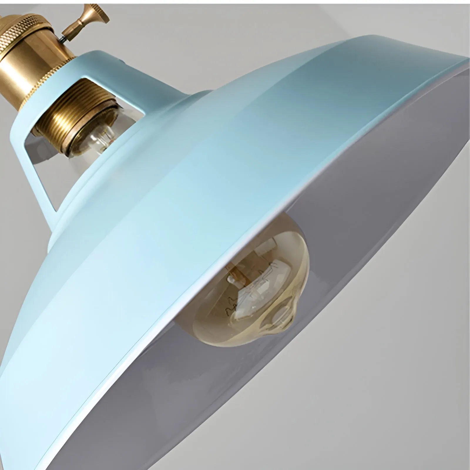 Taavita Ceiling Lights - Colorful Industrial LED Macaron Pendant Lamp