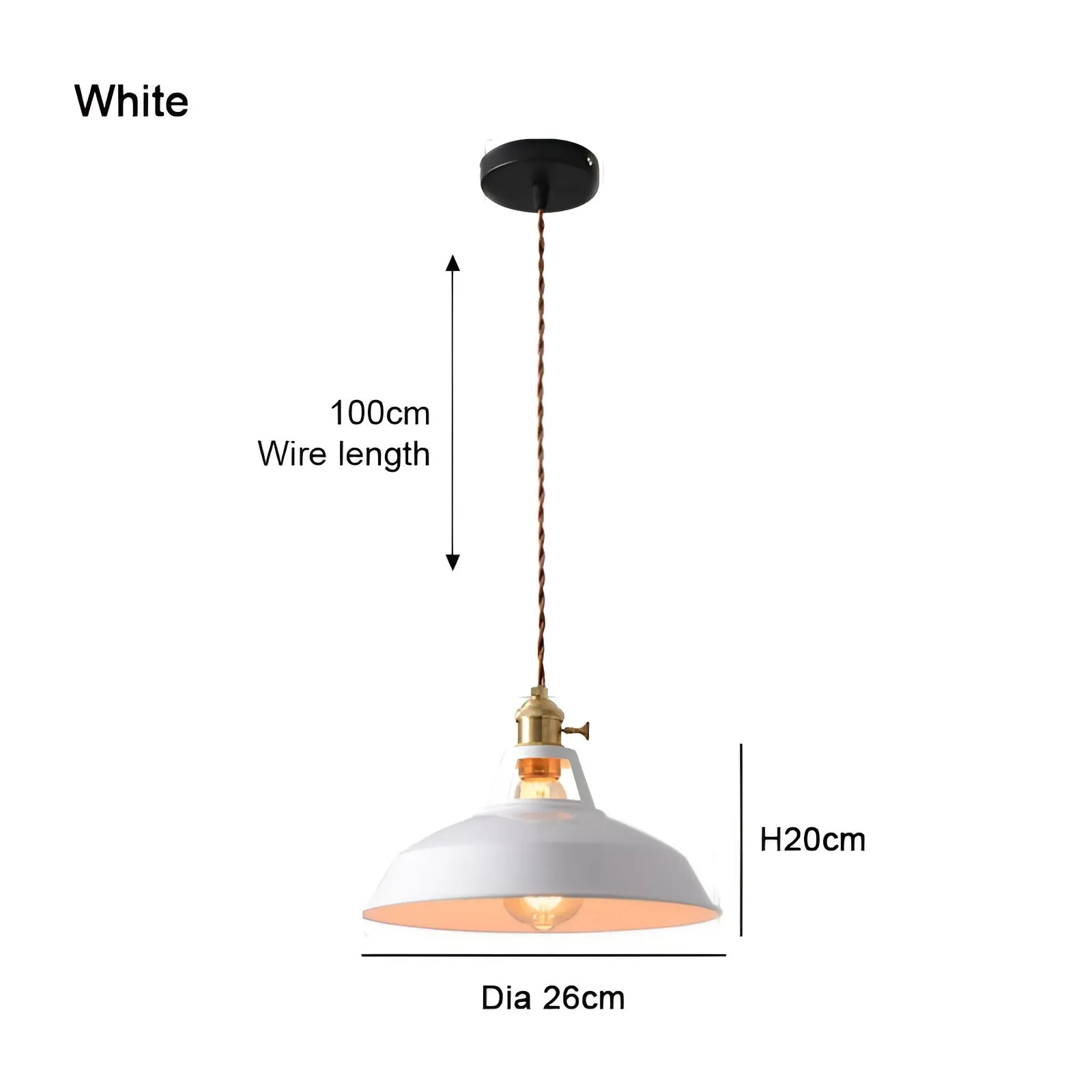 Taavita Ceiling Lights - Colorful Industrial LED Macaron Pendant Lamp