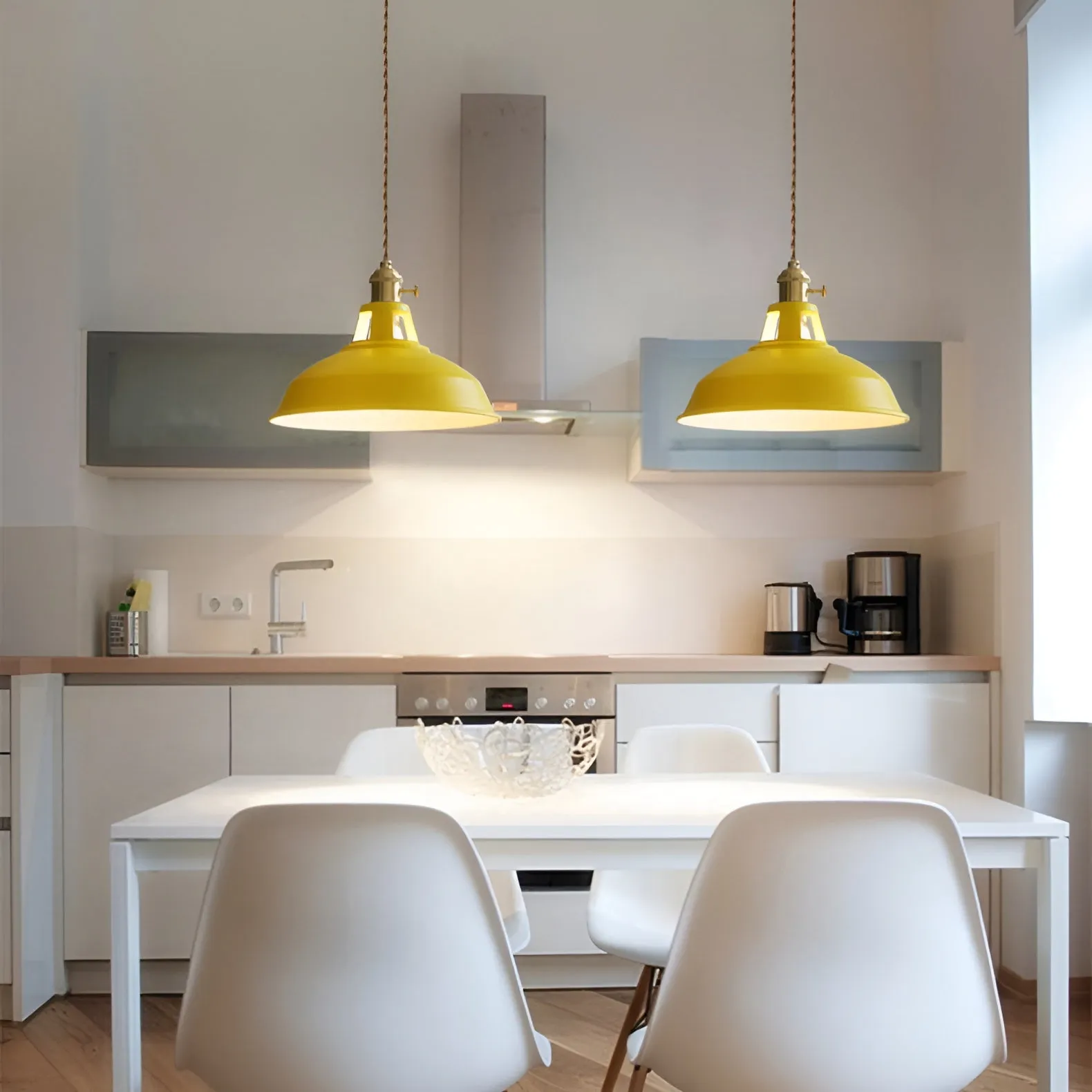 Taavita Ceiling Lights - Colorful Industrial LED Macaron Pendant Lamp