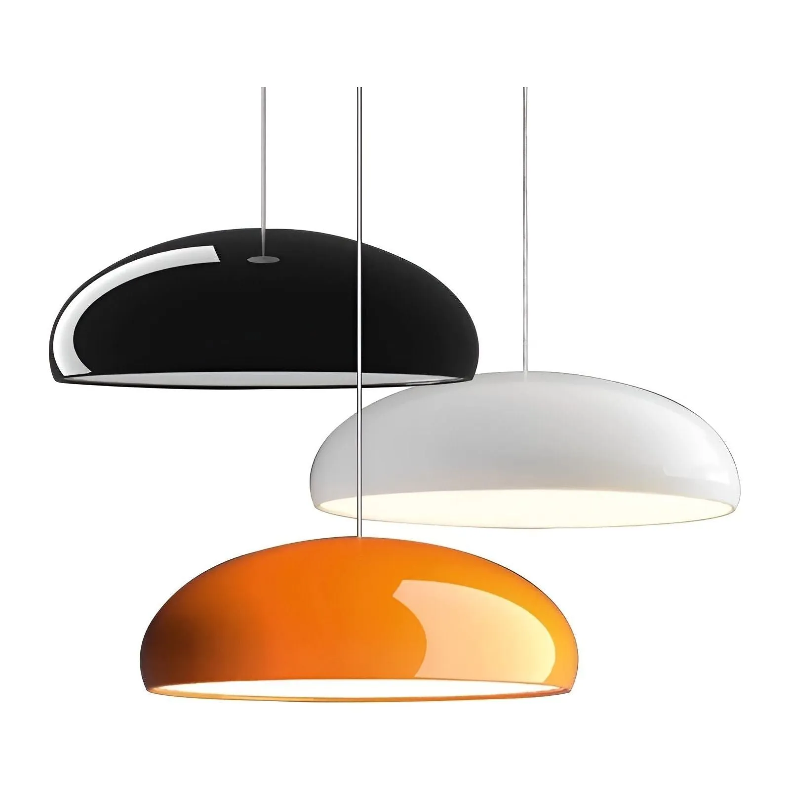 Taavita Lampe - Shiny LED Nordic Macaroon Round Pendant Light Elegant